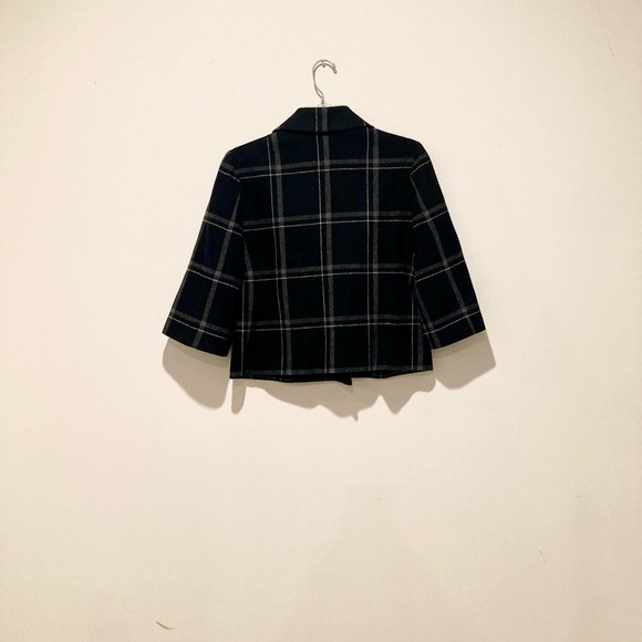 Banana Republic Plaid Wool Blend Blazer Jacket, Size XS - Picture 12 of 12